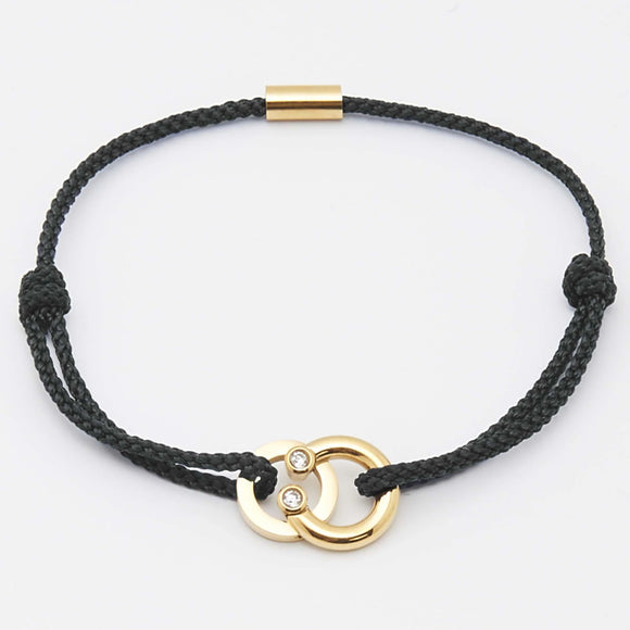 Bracelet Zag Doria noir