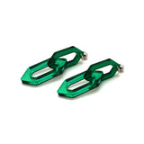 Boucles Link Duo color Vert