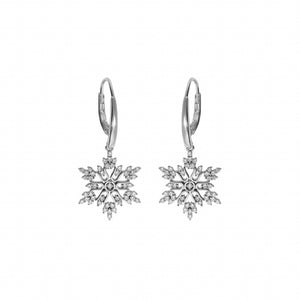 Boucles d'oreilles flocons 681-3356