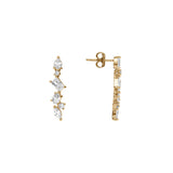 Boucles d'oreilles en plaqué or 782-1067