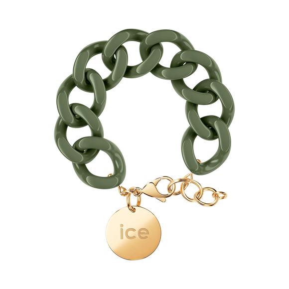 ICE Chain bracelet Khaki Gold
