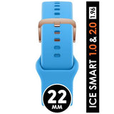 Bracelet Blue Tintin Rosegold pour Ice Smart 22mm