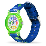 Ice learning green dinosaur