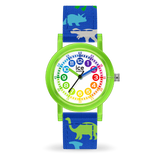 Ice learning green dinosaur