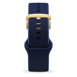 Bracelet silicone Blue gold ice smart 20mm