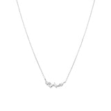 Collier en argent et zirconiums 654z2286