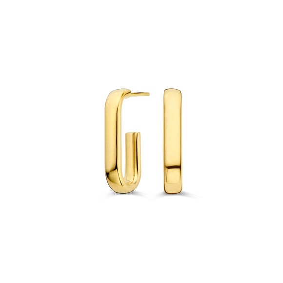 Boucles d'oreilles en or jaune 18ct 380-223