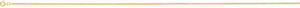 Chaine maille gourmette en plaqué or 1.7mm