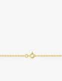 Chaine maille forçat en plaqué or 1.60mm