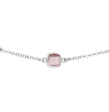 Collier en argent + pierre de couleurs 653-230
