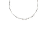 Collier en argent et zirconiums 654Z2376