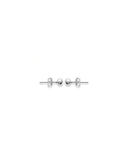 Boucles Argent boule 4mm 686-557