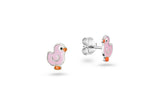 Boucles canards en email 684-1719