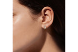 Boucles en vermeil gouttes 684V-1