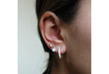 Boucles créoles en vermeil 680V75