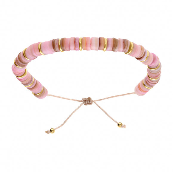 Bracelet acier doré 844-17