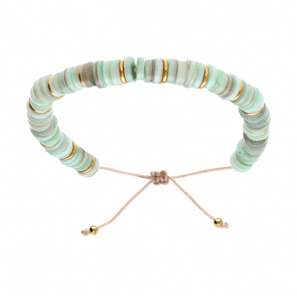 Bracelet acier doré 844-15