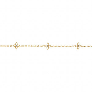 Bracelet acier doré 840j1126