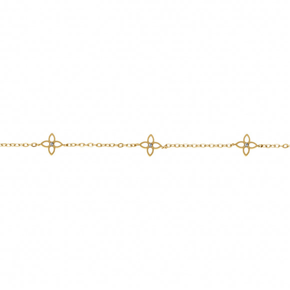 Bracelet acier doré 840j1126