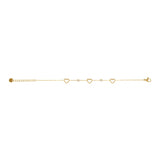 Bracelet acier doré 840j1019
