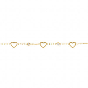 Bracelet acier doré 840j1019