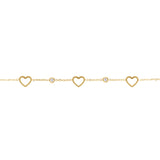 Bracelet acier doré 840j1019