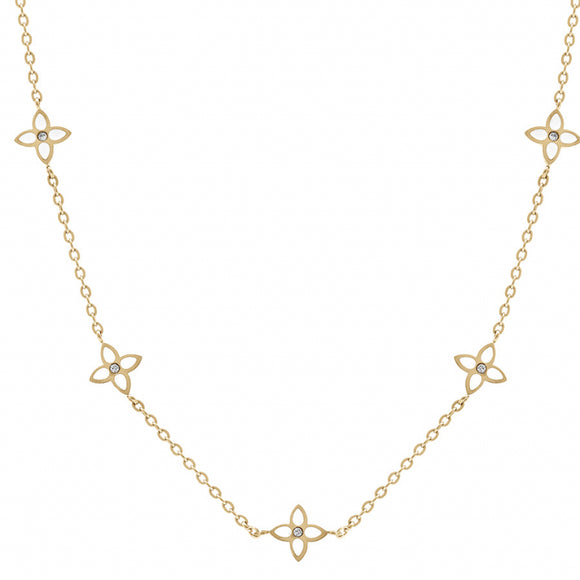 Collier en acier doré 850J833