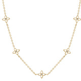Collier en acier doré 850J833