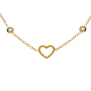 Collier en acier doré 850J781
