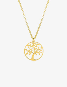 Collier Arbre de vie Plaqué or 755-535