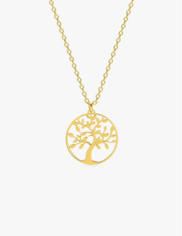 Collier Arbre de vie Plaqué or 755-535