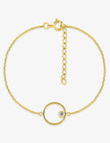 Bracelet en plaqué or 745-537