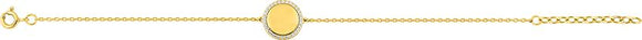 Bracelet en plaqué or 745-459