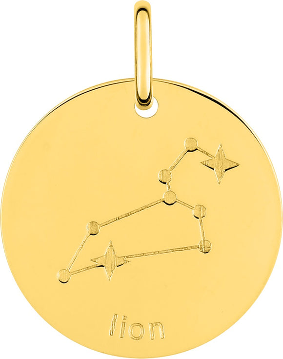 Pendentif zodiaque constellation lion 762-129