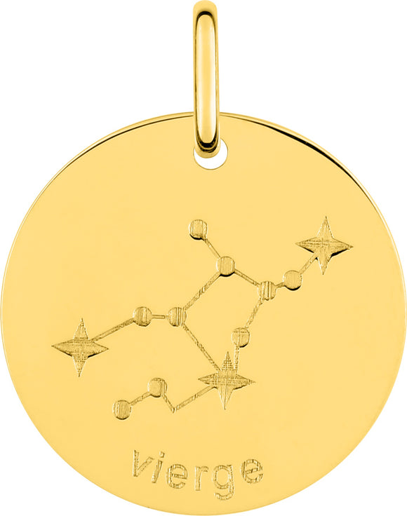 Pendentif zodiaque constellation vierge 762-128