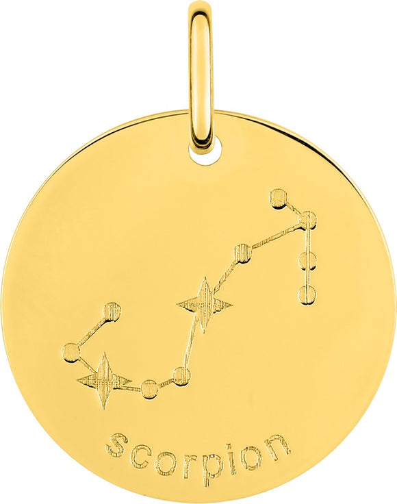 Pendentif zodiaque constellation scorpion 762-127