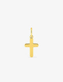 Pendentif croix en plaqué or 762-132