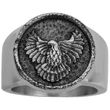 Bague en acier aigle 813-32