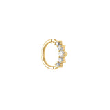 Piercing en acier doré 892-102