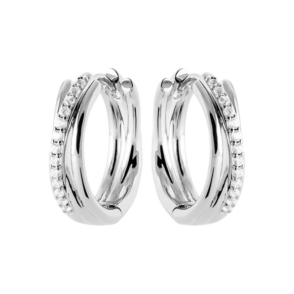 Boucles créoles argent 680-1281