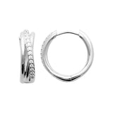 Boucles créoles argent 680-1281