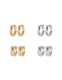 Boucles créoles argent 680-1281