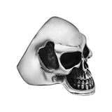 Bague en acier tête de mort 810-838