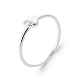 Bague coeur en Argent 611-3973