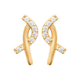Boucles plaqué or 784-743