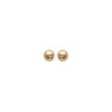 Boucles boules 3mm plaqué or 784-733