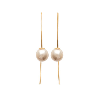 Boucles Orélia avec perles