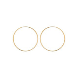 Boucles créoles plaqué or 780-535