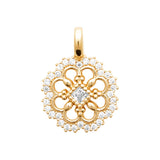 Pendentif en plaqué or 764-51