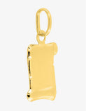 Pendentif parchemin en or 18ct 360-361